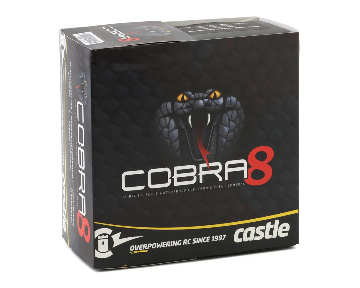 Castle Creations Cobra 8 6S ESC w/ 1515 2200Kv V2 Motor 1/8 Scale Combo