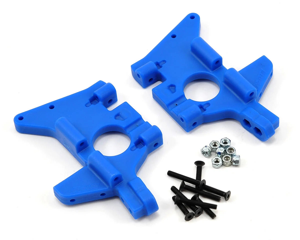 RPM Traxxas T-Maxx/E-Maxx Front Bulkhead Set (Blue)